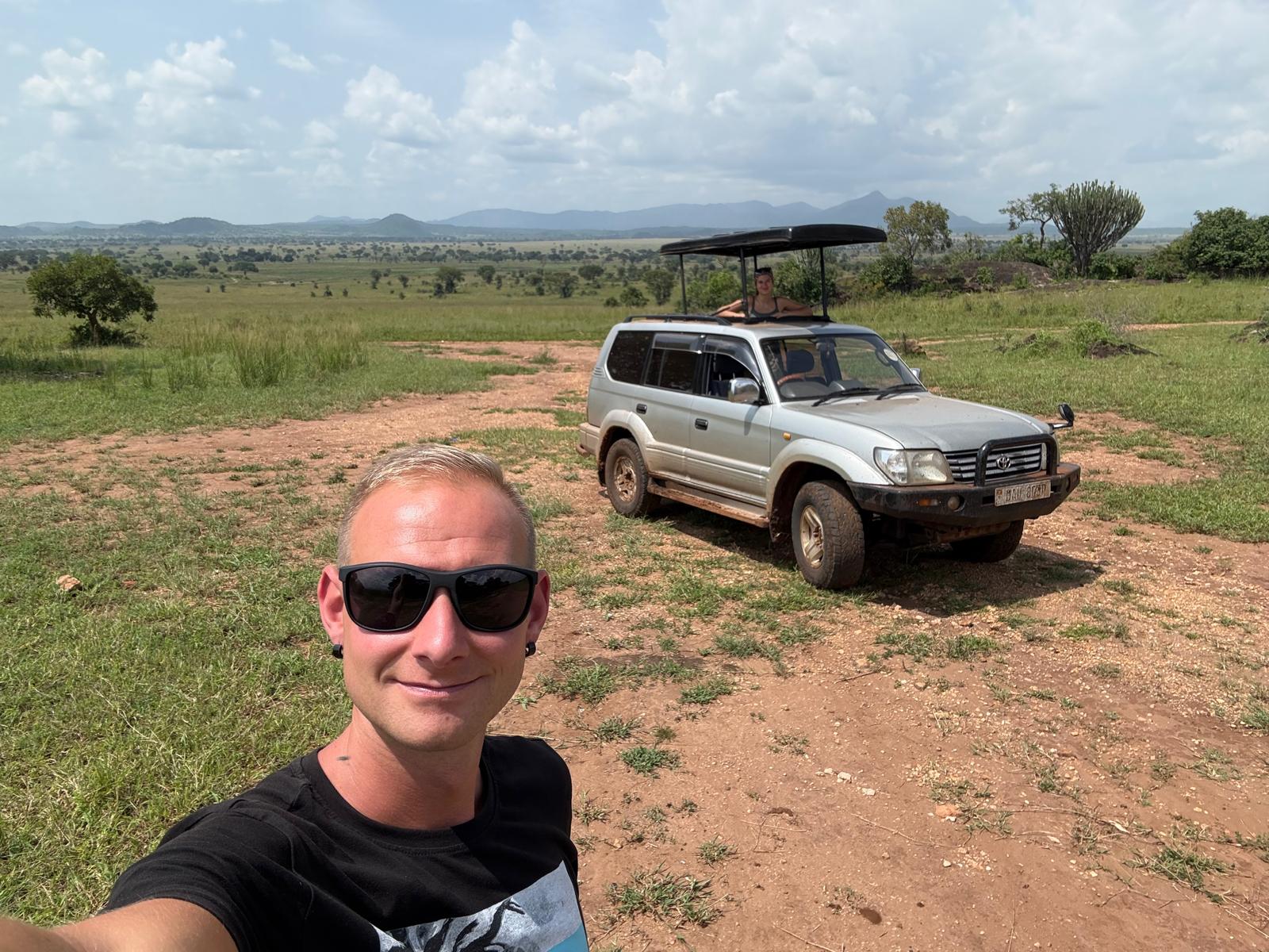 in Uganda-Land Cruiser TX-Self-Drive Safari